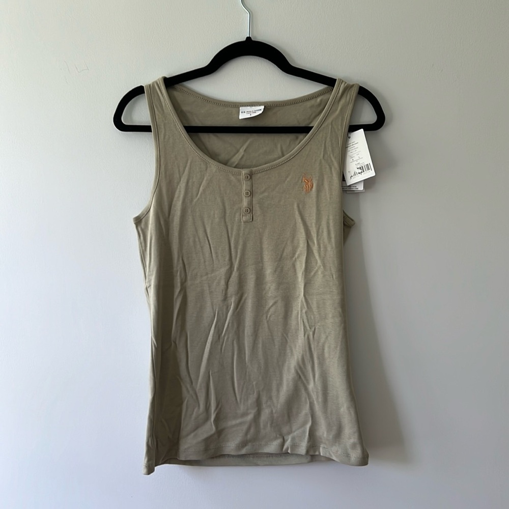 Light Green Tank Top